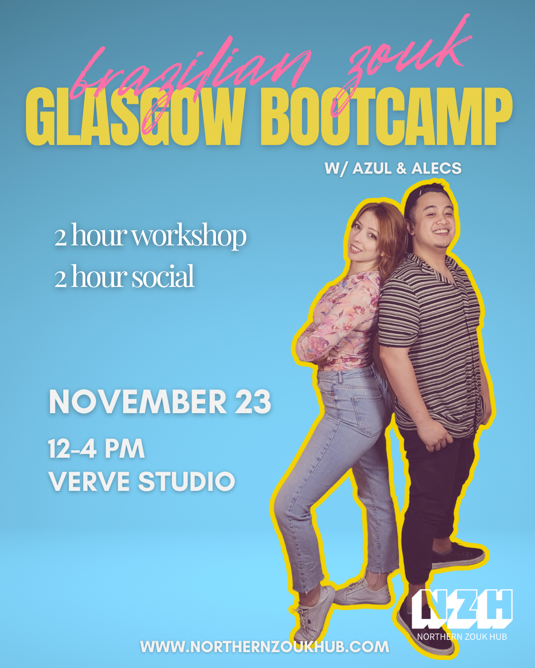 Brazilian Zouk Bootcamp Special Techniques - Glasgow